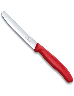 Coltello da tavola Victorinox 6.7831 rosso. Il migliore in commercio sul mercato