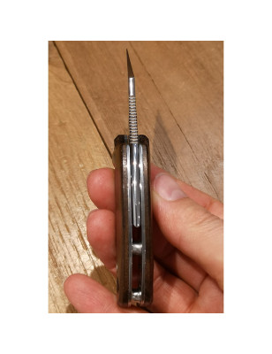 Coltello chiudibile BB Drago Piemontes Fox FX-519 ZW con manico in legno