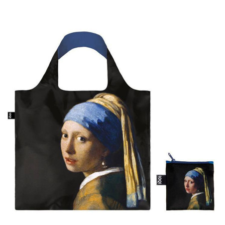 Borsa per la spesa richiudibile Loqi Bag Vermeer Girl