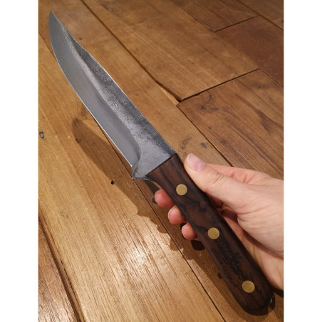 Coltello scuoio Bracconiere lama fissa Red Deer 16 cm