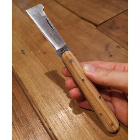 Coltello chiudibile da innesto Fraraccio legno di Olivo 17 cm