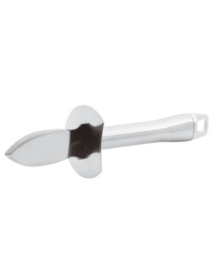 Coltello per aprire le ostriche in acciaio inox Paderno 48278-45