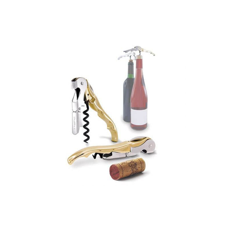 Cavatappi a doppia leva Pulltex Pulltap's Classic Gold Cavatappi a doppia leva Pulltex Pulltap's Classic Gold