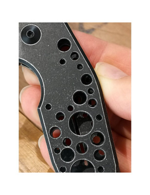 Coltello da tasca Suru Fox FX-526 ALB alluminio nero
