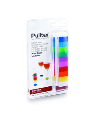 Segnabicchieri colorati Pulltex 10 pezzi