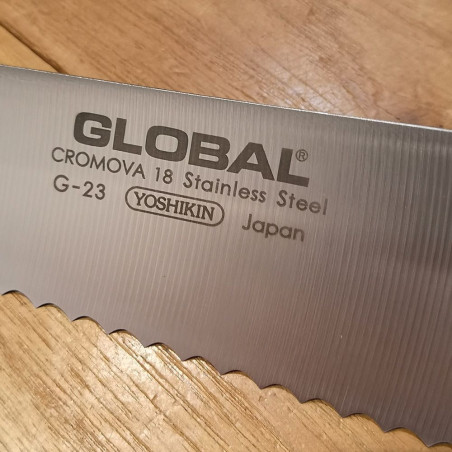 Coltello pane seghettato Global G-23 cm 24