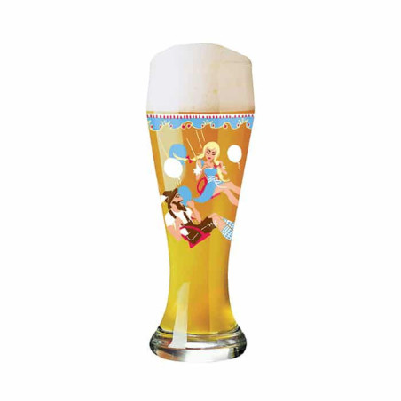Bicchiere birra Weizen Andrea Arnolt Ritzenhoff