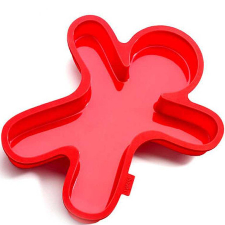 Stampo per dolce in silicone Gingerman Lèkué