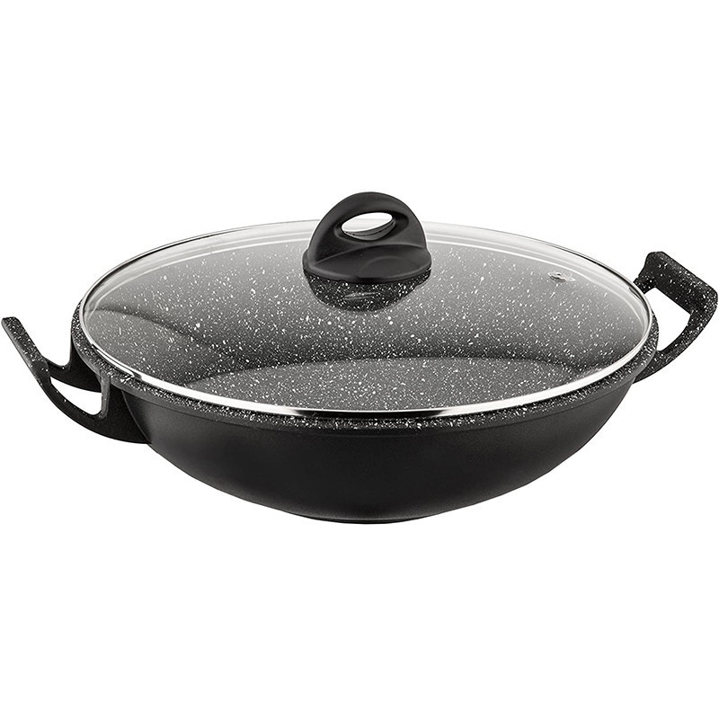 Wok antiaderente Barazzoni Le Cotture Speciali 32 cm Wok antiaderente Barazzoni Le Cotture Speciali 32 cm