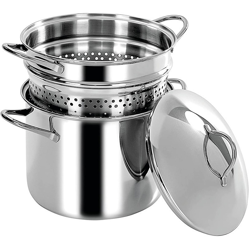 Cuocipasta Barazzoni Pastamania acciaio inox 22 cm Cuocipasta Barazzoni Pastamania acciaio inox 22 cm
