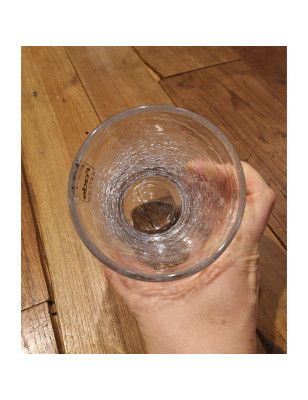 Bicchiere acqua Fade Ice trasparente 300 ml