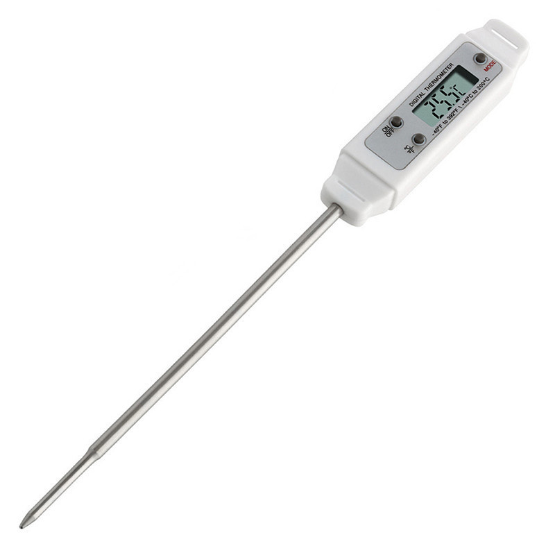 Termometro digitale professionale in ABS con sonda regolabile in acciaio  inox 18/10 cm 11,5