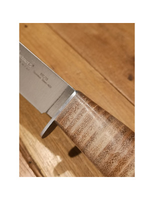 Coltello da caccia Fox 610/13 con manico e fodero in cuoio