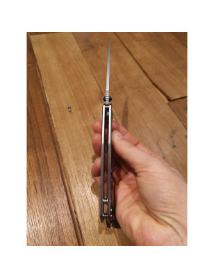Coltello da tasca Ruike P801-SF manico acciaio inox