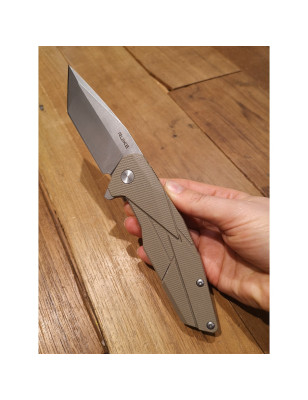 Coltello chiudibile Ruike P138-W G10 sabbia