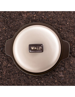 Casseruola Wald antracite con coperchio cm 24