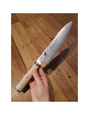 Coltello cucina Gyutoh Miyabi 5000MCD lama damasco 20 cm