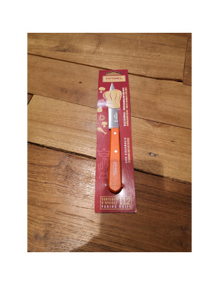 Spelucchino dritto Opinel arancione cofanetto