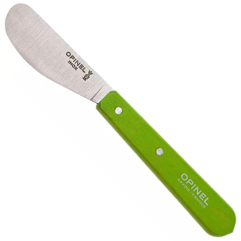 Coltello per spalmare Opinel verde