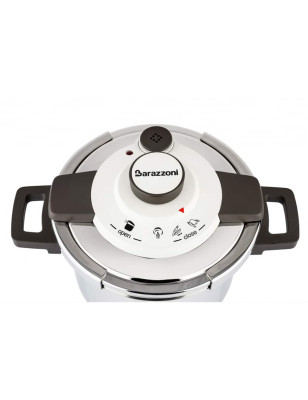 Pentola pressione Barazzoni Facile Dual System 6 L coperchio. La migliore in commercio