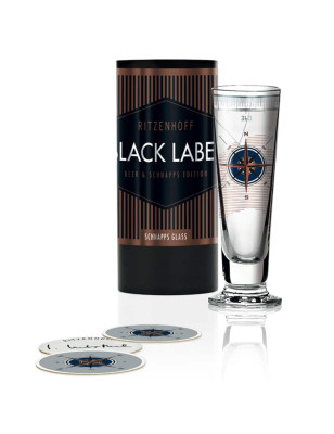 Bicchiere grappa Ritzenhoff Black Label von Iris Inthertal 5 cl