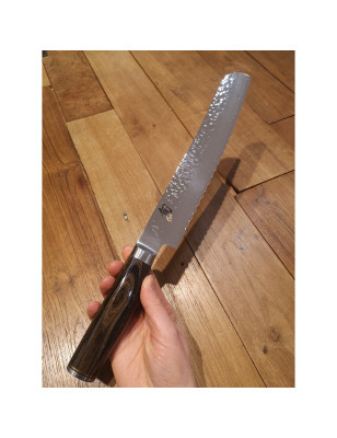 Coltello pane seghettato damasco Kai TDM-1705 cm 23