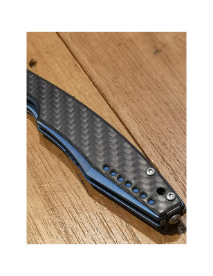 Coltello da tasca Viper Belone BLFC carbonio e titanio blu