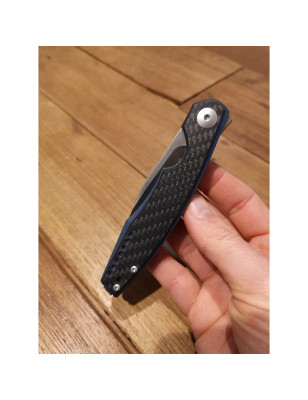 Coltello da tasca Viper Belone BLFC carbonio e titanio blu
