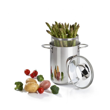 Cuoci asparagi Barazzoni acciaio inox