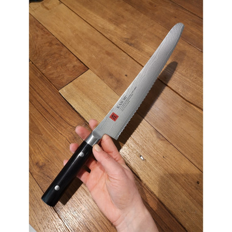 Coltello pane damasco Kasumi Pankiri 26 cm