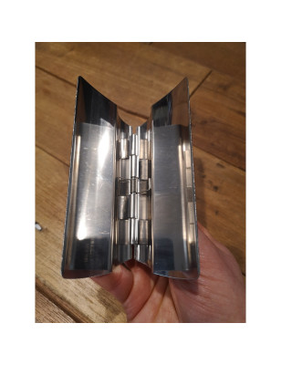 Pinza per raccogliere gli affettati in acciaio inox