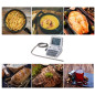 Termometro-timer cucina TFA 14.1500 con sonda in acciaio