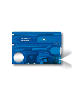 Swisscard Lite Victorinox 0.7322.T2 blu con 13 funzioni