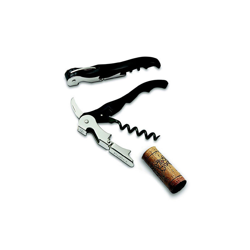 Cavatappi doppia leva Pulltex Pulltap's Colour Evolution nero Cavatappi doppia leva Pulltex Pulltap's Colour Evolution nero