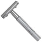 Rasoio a farfalla Timor cromato opaco 8 cm Rasoio a farfalla Timor cromato opaco 8 cm