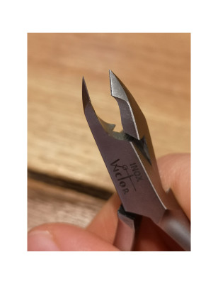 Tronchese cuticole inox Wictor manico corto taglio 4 mm