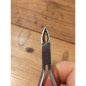 Tronchese cuticole inox Wictor manico lungo taglio 4 mm