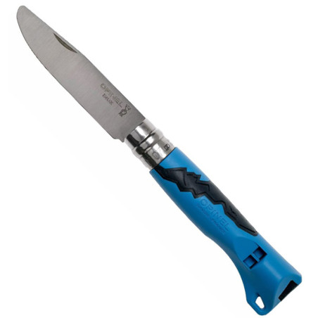 Coltello chiudibile tascabile Opinel Outdoor Junior N07 blu