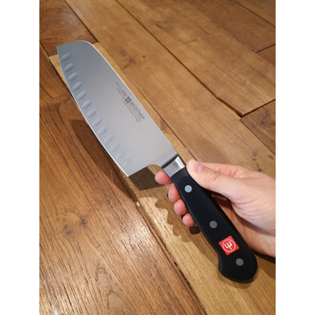Coltello alveolato Wusthof Classic Chai Dao 17 cm