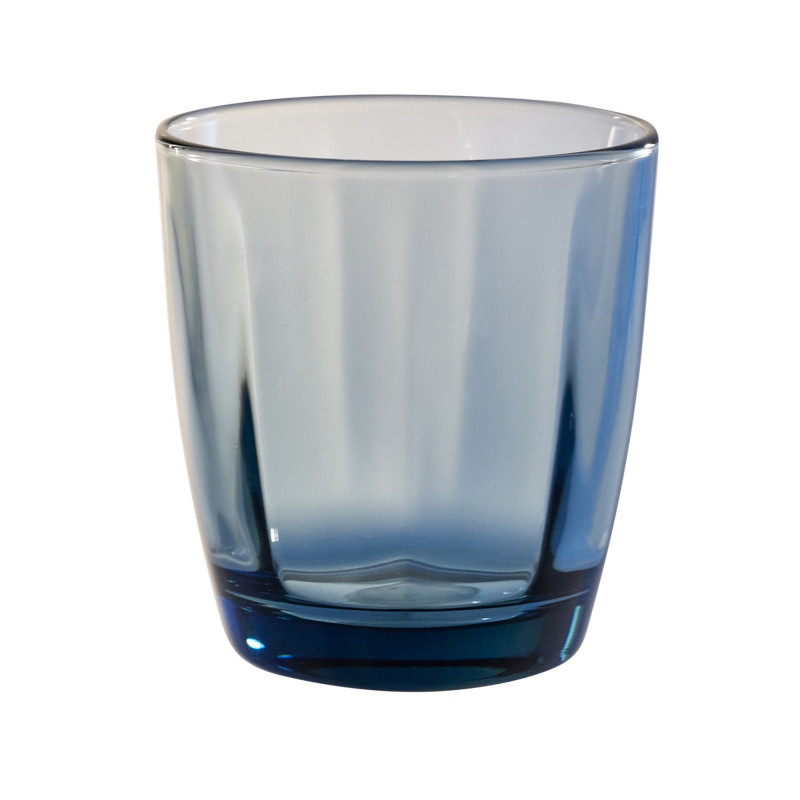 Set 6 bicchieri in vetro Barazzoni Stresa blu