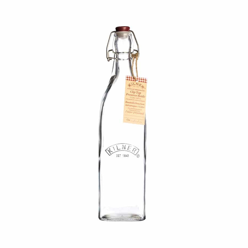 Bottiglia in vetro Clip Top Kilner 1 litro