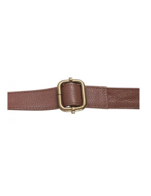 Grembiule con pettorina in pelle nera
