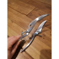 Trinciapollo professionale smontabile inox Coltelleria Piva Trinciapollo professionale smontabile inox Coltelleria Piva