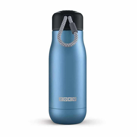 Bottiglia termica Zoku inox blu metallico 750 ml. Prodotto garantito