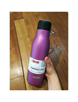Bottiglia termica Zoku inox viola metallico 750 ml