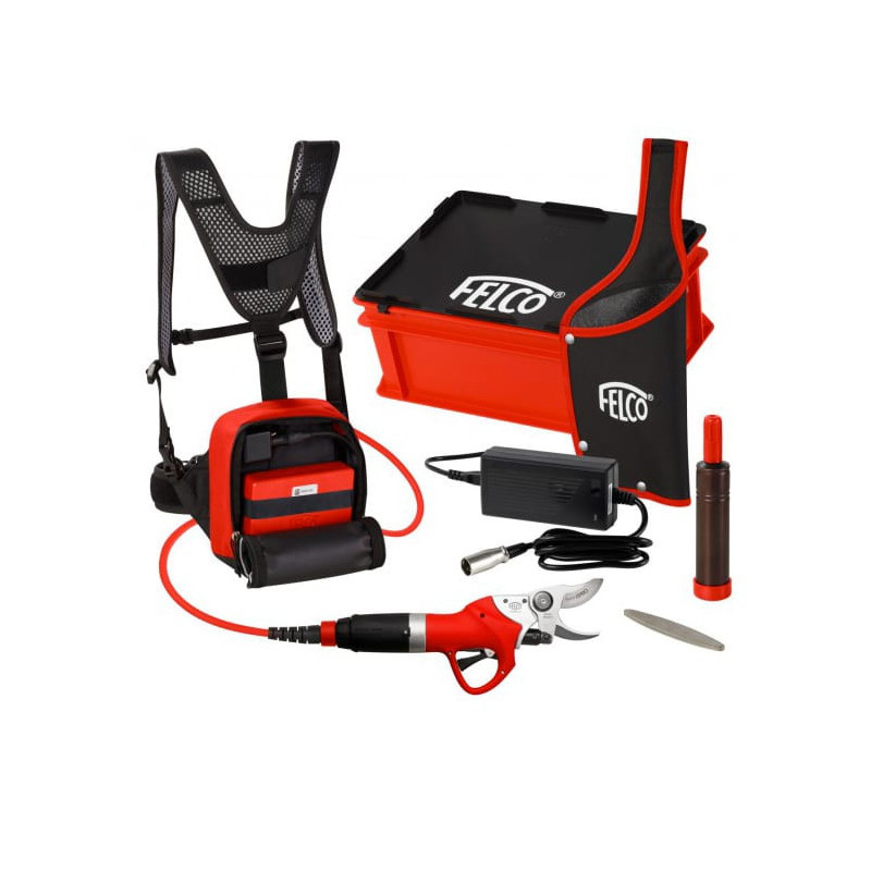 Forbice elettrica Felco 812+ Power Blade completa