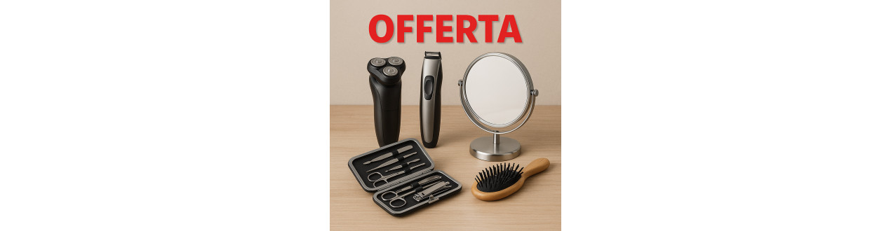 Offerte Benessere e Bellezza: Rasoi, Set Manicure e Profumi