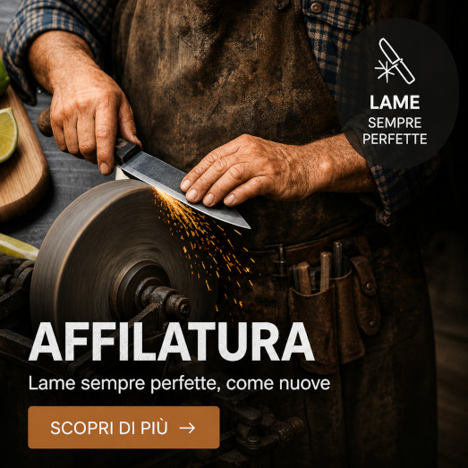 Servizio professionale di affilatura coltelli